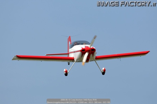 2006-06-10 Carpi Airshow 1440 Rans RV6